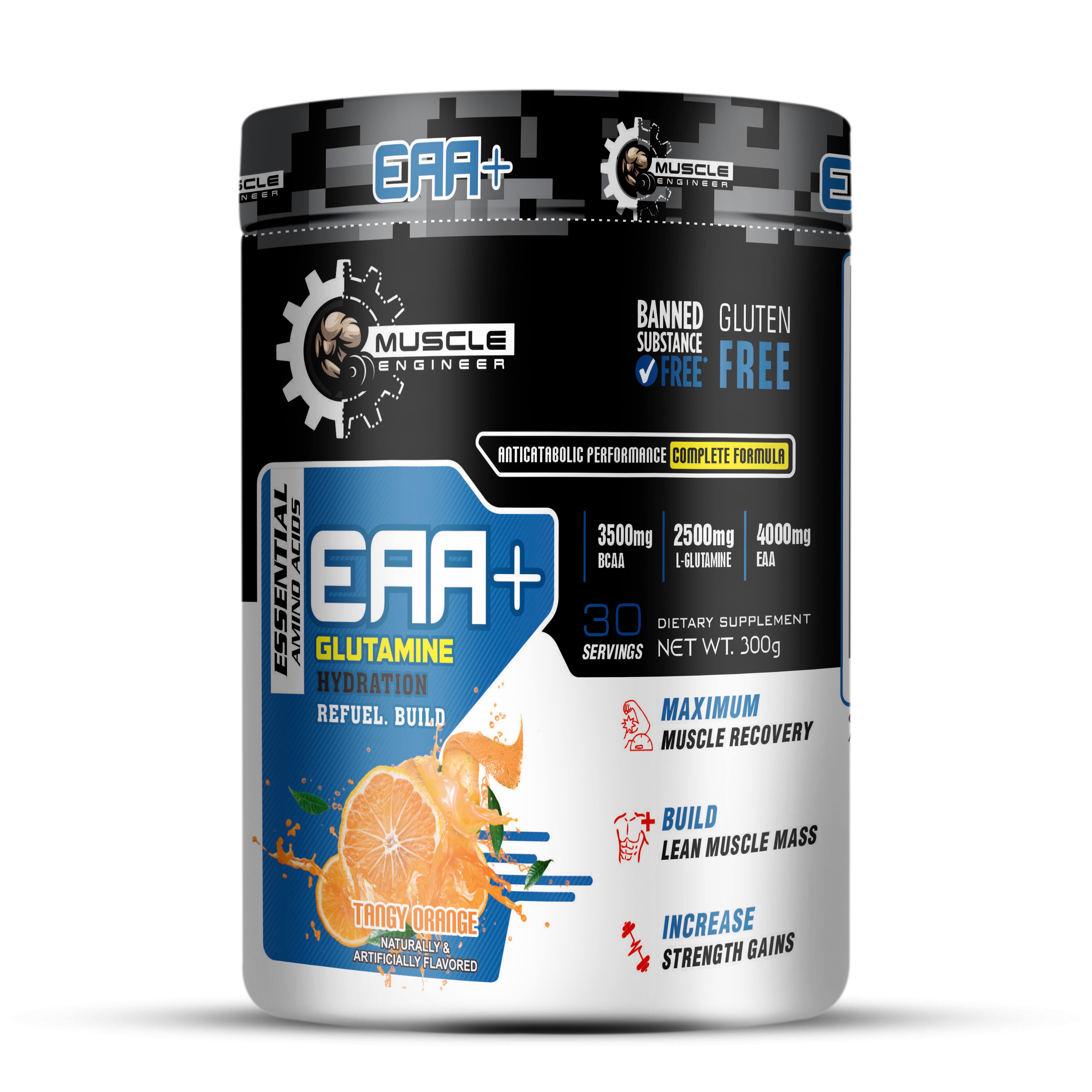 Muscle Engineer  (EAA) Tangy Orange